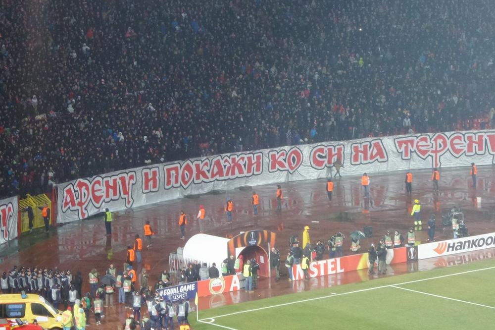 'AJDE PROTUMAČITE OVO:  Delije brutalnom forom isprozivale one koji su ih drukali kod UEFA! (FOTO) (VIDEO)