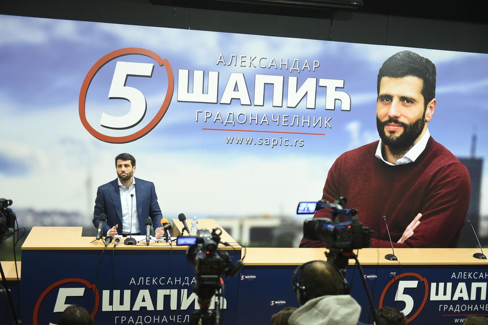 Šapić predstavio politiku za Beograd: Za čist i uređeniji Beograd po meri Beograđana, a ne stranih turista