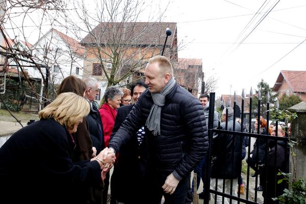Đilas u Kaluđerici: Neophodno da svi građani Beograda imaju iste uslove za život