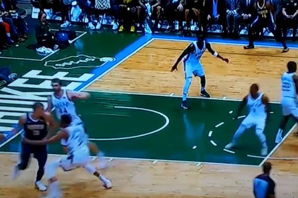 Znate li kako je Jokić rešio ovu bezizlaznu situaciju?! Asistencijom zbog koje je komentator odlepio! (VIDEO)