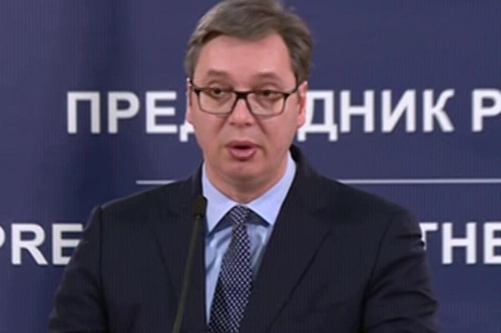 VUČIĆ  IZ PREDSEDNIŠTVA O KOSOVU: Srbija teško izdržava borbu sa velikim silama, ali nastavićemo da se borimo!