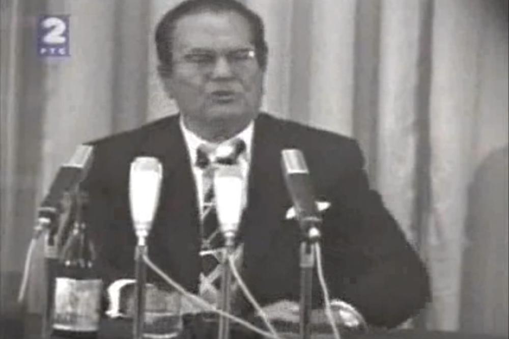 ZABORAVLJENI GOVOR TITA: Pogledajte ZAŠTO JE OVAJ SNIMAK ZABRANJEN (VIDEO)