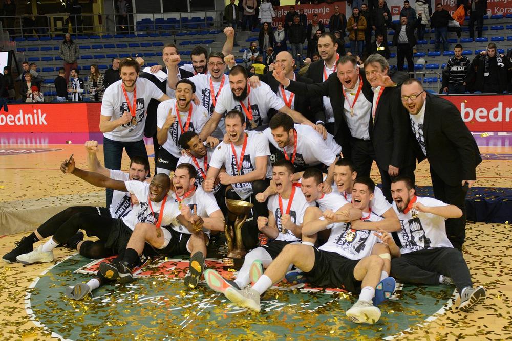 Košarkaši Partizana su posle višegodišnjeg posta osvojili Kup Radivoja Koraća