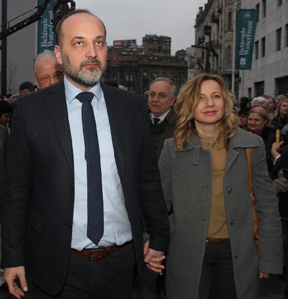 Saša Janković i Slavica Janković  