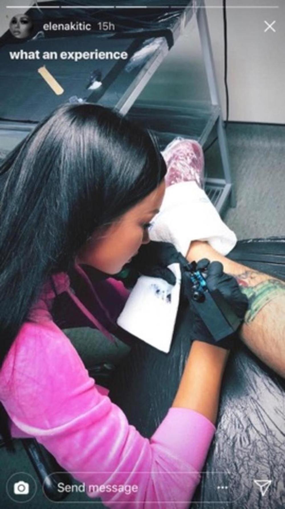 Elena Kitić ostavila je doživotan trag na koži svog dečka 