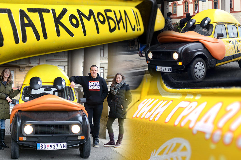VOZILI SMO PATKOMOBIL KROZ BEOGRAD S NAJLUĐOM EKIPOM U GRADU: Svi su gledali u nas iz jednog razloga! (VIDEO)