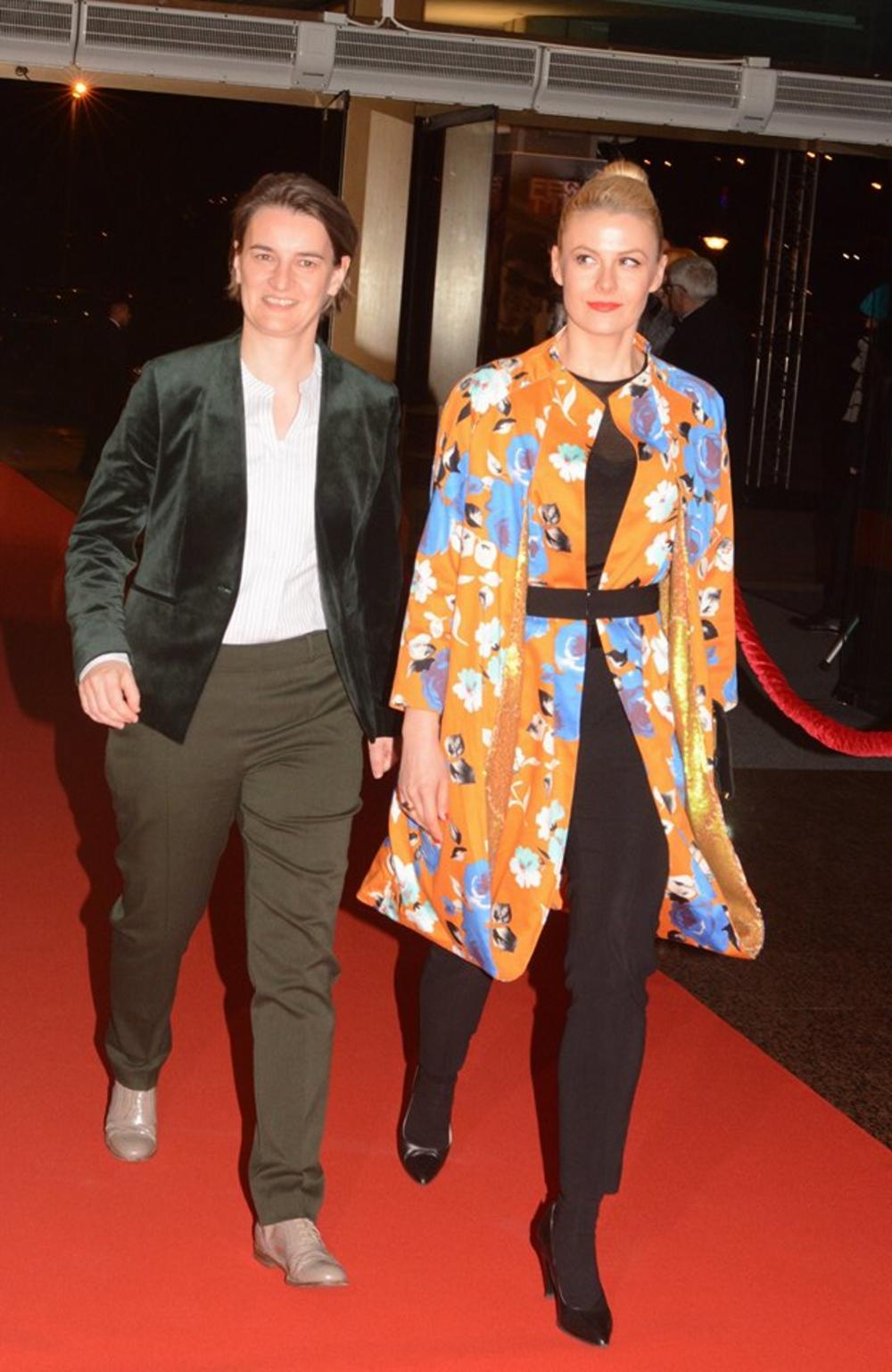 Ana Brnabić i Milica Đurđić  