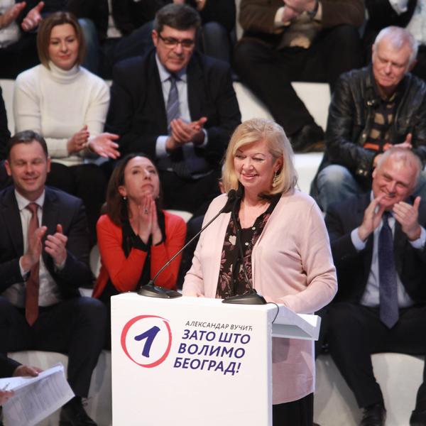 VESNA STANOJEVIĆ: Verujem u energiju koju imaju ljudi na listi, a posebno u energiju Aleksandra Vučića!