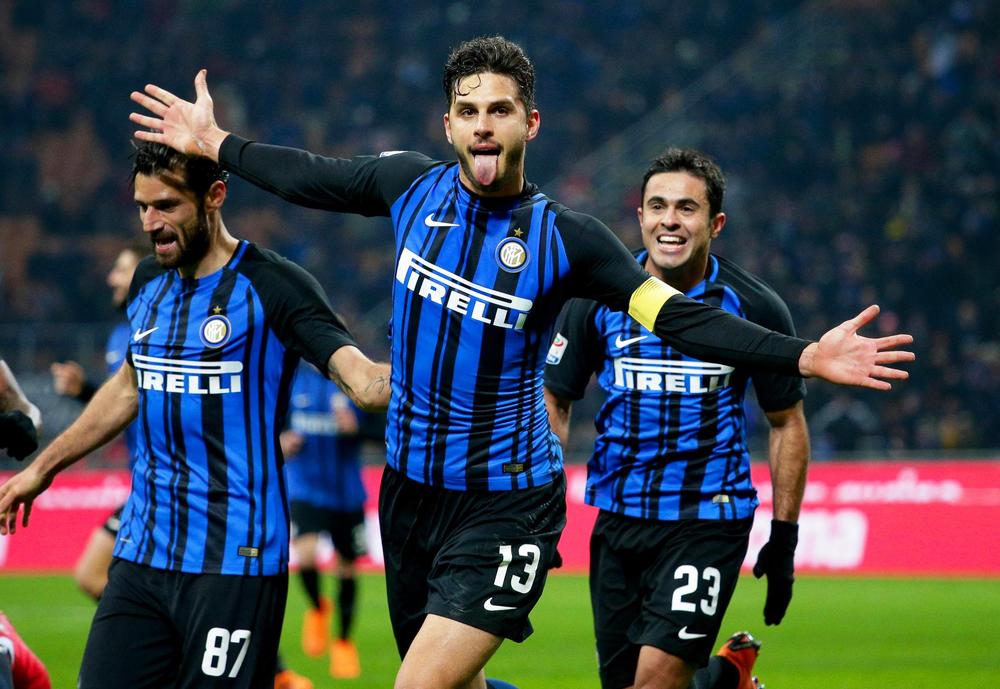 Andrea Ranokija slavi gol protiv Beneventa  