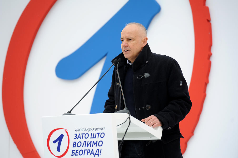 Prvi na njegovoj izbornoj listi je doktor Zoran Radojičić  