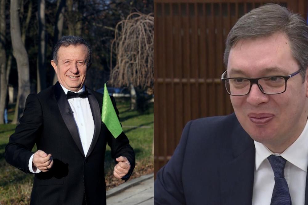 LEPTIR MAŠNA ŠARENICA, ŠAJKAČA i... Žika Nikolić darivao VUČIĆA, OVO je poklon koji treba da prosledi Merkelovoj!