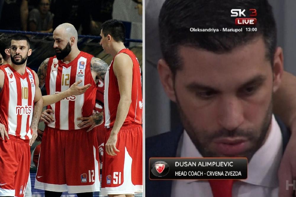 PAKAO U CRVENOJ ZVEZDI! Igrači se pobunili protiv Alimpijevića! Bilo je i batina?! (VIDEO)