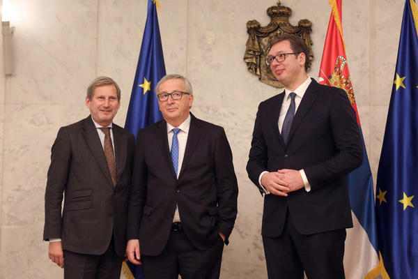 JUNKER: Srbija najviše napredovala od zemlja članica VUČIĆ: U dijalogu i Beograd i Priština moraju biti jednako nezadovoljni (FOTO) (VIDEO)