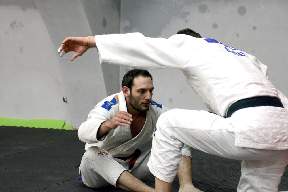 Vuk Aleksić u klinču sa protivnikom