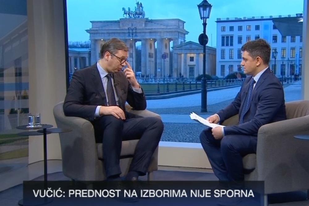VUČIĆ IZ BERLINA: Ako Srbija ne potpiše sporazum sa Prištinom naići ćemo na zid, ja verujem ono što kaže Merkel!