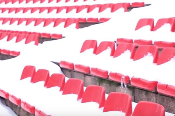 PRIZOR OD KOG DELIJAMA ZASTAJE DAH: Marakana je sva u belom! (VIDEO)