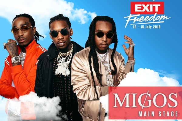 Najpopularnija svetska hip-hop grupa Migos na EXIT pravo sa vrha američke top liste! (FOTO)