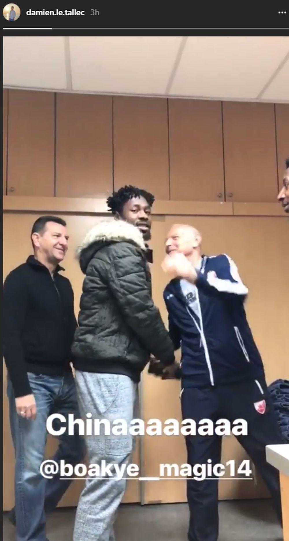 Ričmond Boaći se oprostio sa dojučerašnjim saigračima u Crvenoj zvezdi