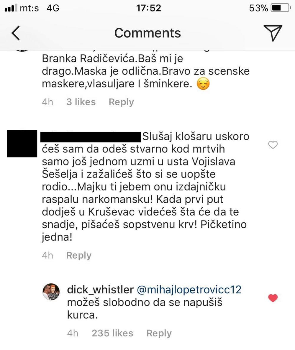 Pretnje upućene Sergeju Trifunoviću  