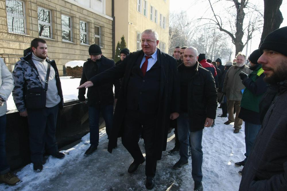 Lider radikala Voja Šešelj  