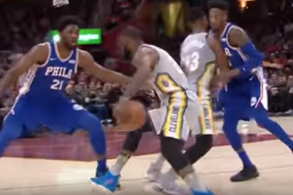 Lebrone, stvarno si KRALJ! Da li je ovo najbolji potez u istoriji košarke?! (VIDEO)