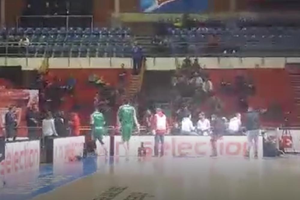 Šta će reći Teodosić kada vidi ovo? Totalno neočekivana scena pred meč Zvezde i Unikahe! (VIDEO)