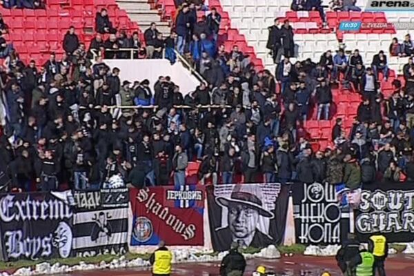 PUNE RUKE POSLA ZA POLICIJU! Grobari okupirali Niš, haos pred utakmicu Radnički - Partizan! (VIDEO)