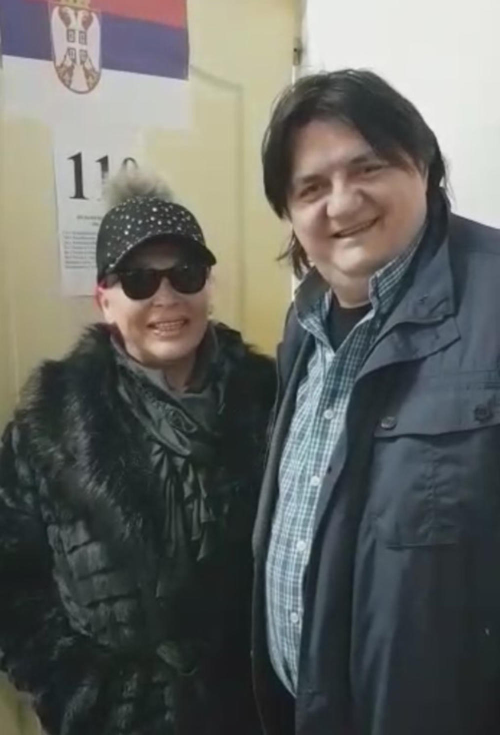 Zorica i Kemiš zajedno na glasanju  