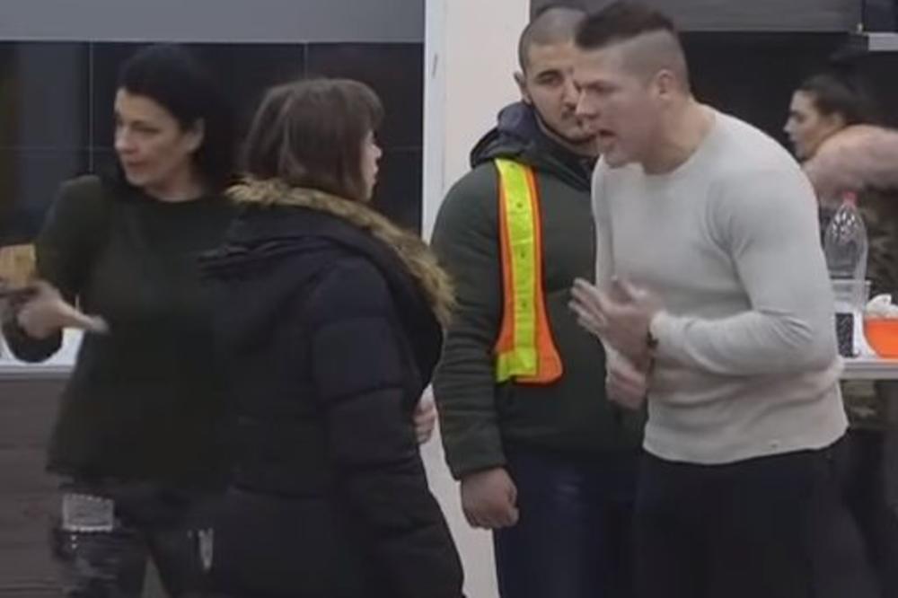 SLOBA NAPAO TRUDNICU! Ošišaću te na ćelavo, idi leči se... Miljana u suzama, nije joj dobro, plače, psuje, proklinje i Lunu i njenu majku! (VIDEO)