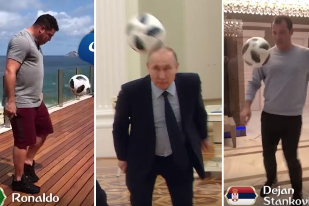 POČELI SMO DA BROJIMO SITNO: Šta to u istom videu rade Ronaldo, Maradona, Putin i Deki Stanković?! (VIDEO)
