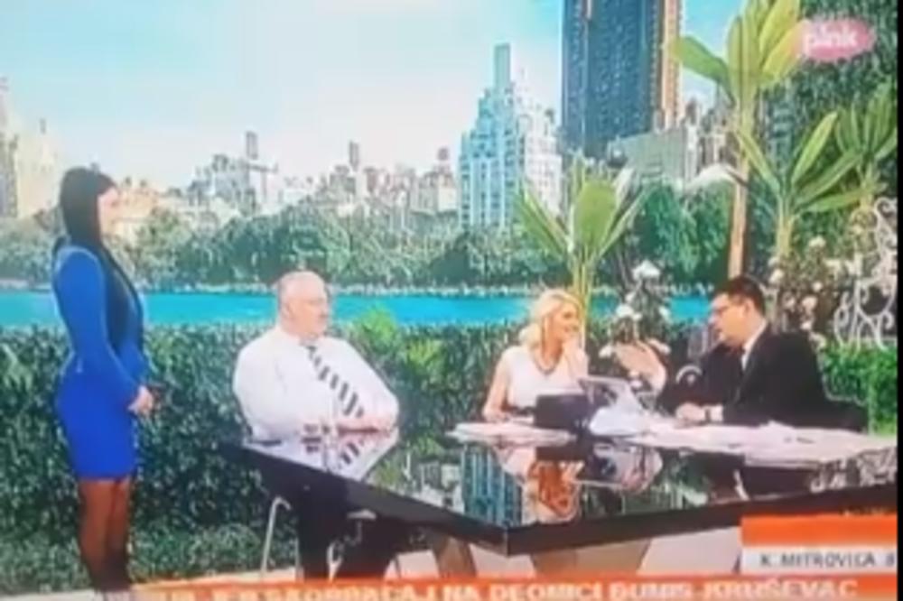 ČAK JE I ŠEŠELJ BIO ZGROŽEN: Ono kako je Sarapa uvredio koleginicu usred emisije... Pa najbolje da POGLEDATE SAMI! (VIDEO)