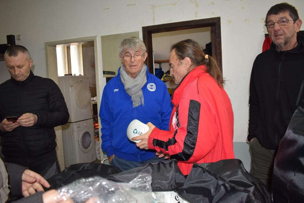 Bora Milutinović u prostorijama Sloge  