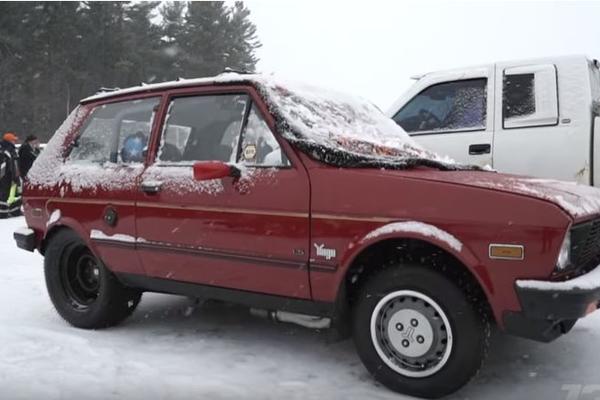 Amerikanci su ismevali JUGIĆA, a onda je on projurio160 kilometara na sat PO LEDU i tu nije kraj! (VIDEO)