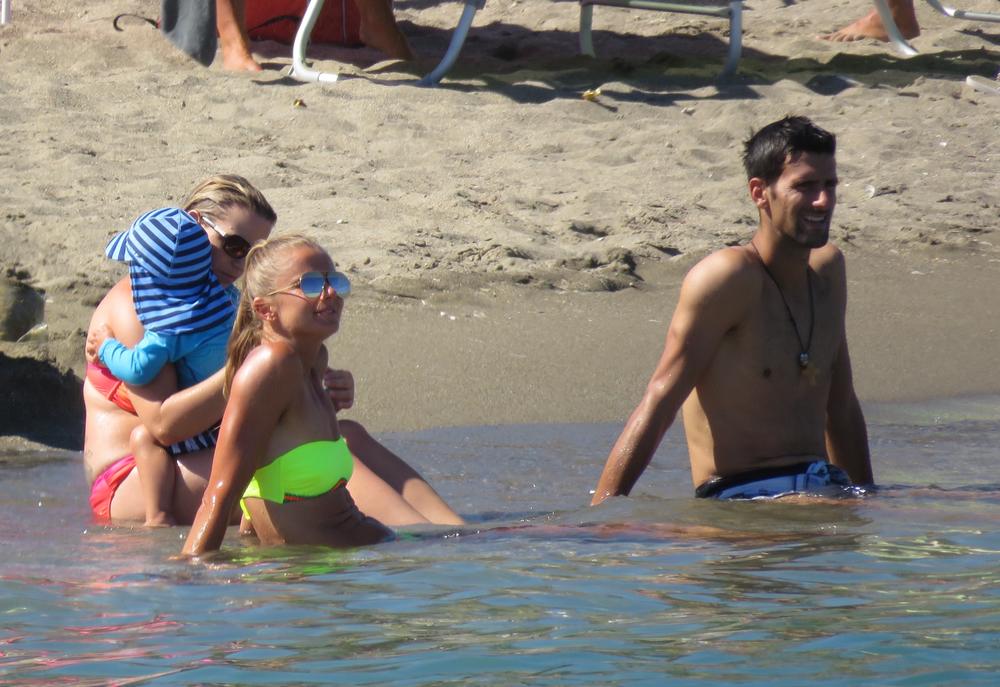 Novak Đoković tokom jednog od boravaka u Marbelji