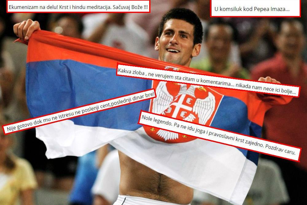 GROZOTE I RAFALNA PALJBA PO ĐOKOVIĆIMA: Srbi, zar je moguće da ovako pljujete po Novaku i zbog potpuno beznačajnih stvari?! (FOTO) (VIDEO)