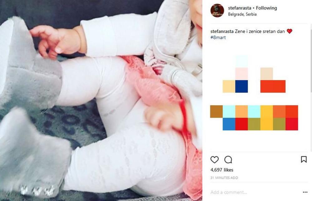 Još uvek ne znamo kako mala Tara izgleda, ali znamo da liči na Rastu  