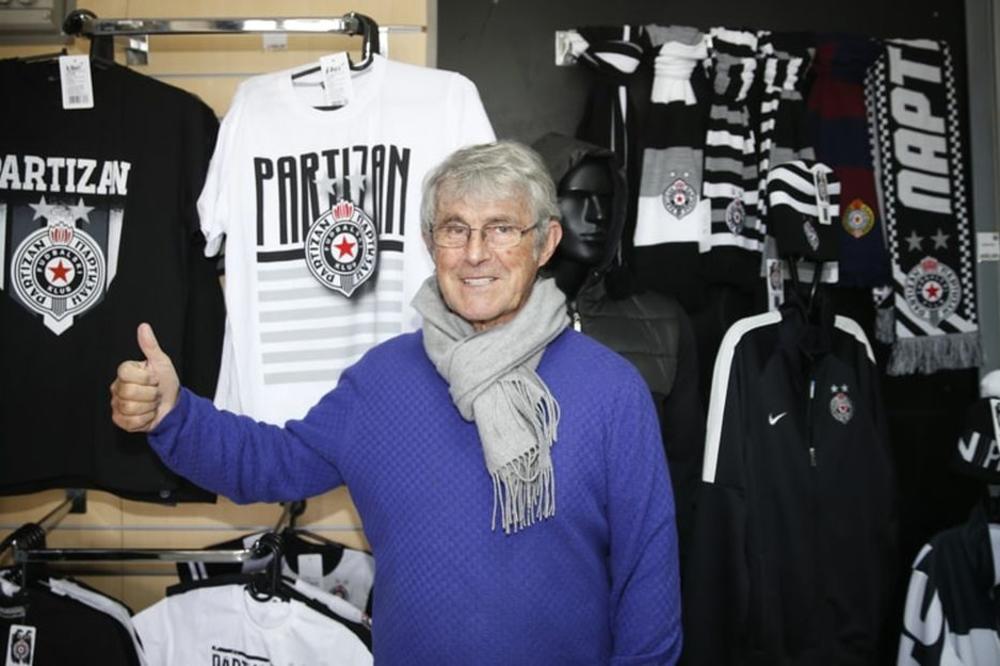HUMSKA JE STALA: Legendarni Bora je došao u svoj Partizan! (VIDEO)