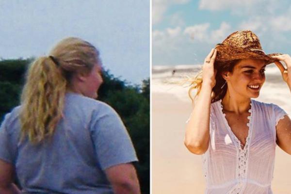 NA OVE DVE FOTOGRAFIJE JE ISTA DEVOJKA: Uspela je da izgubi pola svoje težine, kada je izbacila OVO iz ishrane! (FOTO)