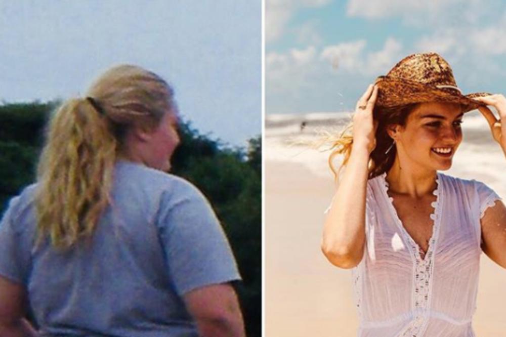 NA OVE DVE FOTOGRAFIJE JE ISTA DEVOJKA: Uspela je da izgubi pola svoje težine, kada je izbacila OVO iz ishrane! (FOTO)