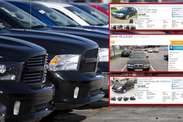 DIZEL VOZILA IZ NEMAČKE PREPLAVIĆE SRBIJU! Proverili smo koliko koštaju ovi polovnjaci (FOTO)