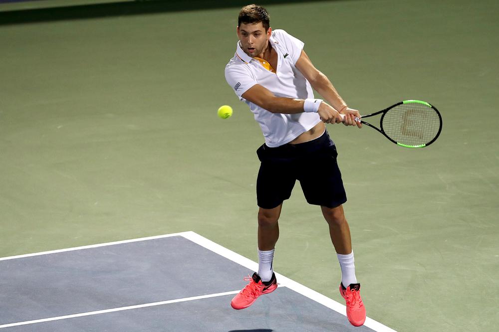 Furiozna partija Srbina! Čeka se Rodžer Federer!