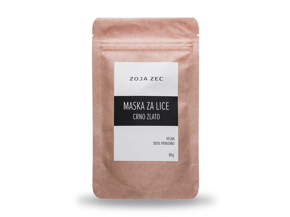  Maska za lice Maska za lice Crno zlato  