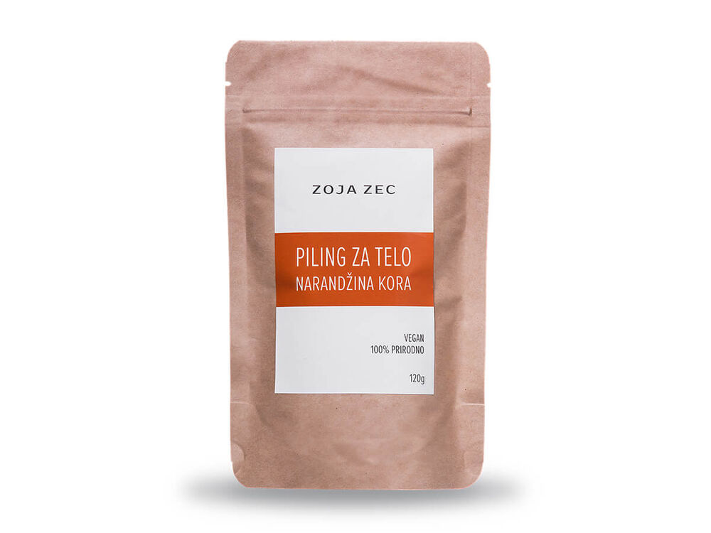 Piling za telo Piling za telo Narandžina kora  