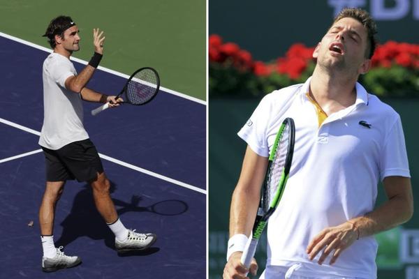 KRAJINOVIĆ UZEO SAMO 3 GEMA FEDERERU: Bilo je to besplatnih sat vremena teniske škole za Srbina!