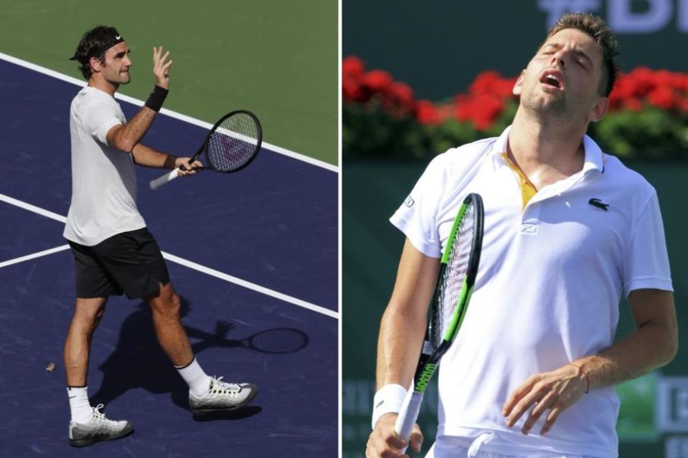 KRAJINOVIĆ UZEO SAMO 3 GEMA FEDERERU: Bilo je to besplatnih sat vremena teniske škole za Srbina!