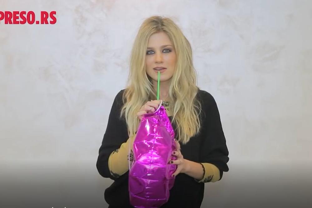 ESPRESO HELIJUM: Imam bebeći glas, a sad sam još gora... Nevena Božović na helijumu je nešto najsmešnije što ćete danas čuti! (VIDEO)
