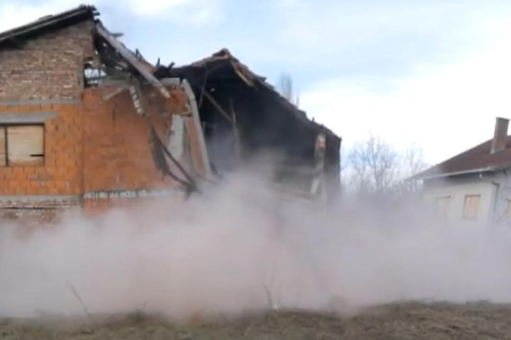 SRUŠILE SU SE KAO KULE OD KARATA! Odron zbrisao kuće u HRVATSKOJ KOSTAJNICI (VIDEO)