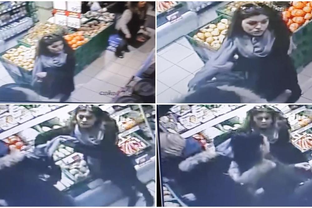 KAKVA PROFI PLJAČKA! Dve devojke orobile ženu u radnji u centru Beograda, a da ona ništa nije osetila! (VIDEO)
