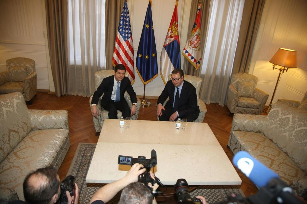 Vučić: Naše stavove o Kosovu Mičel nije samo saslušao, već je i želeo da ih čuje! (VIDEO)