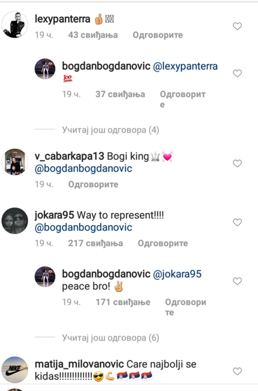 Prepiska na Instagramu  